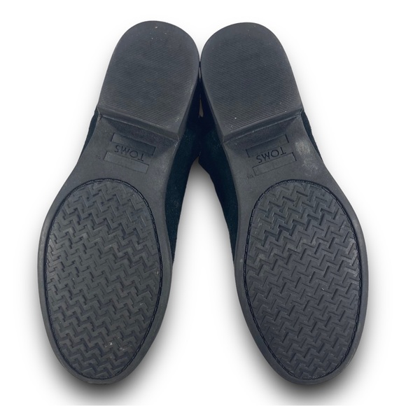 Toms Black Suede Ankle Booties, Women’s Size 5 - Picture 8 of 10